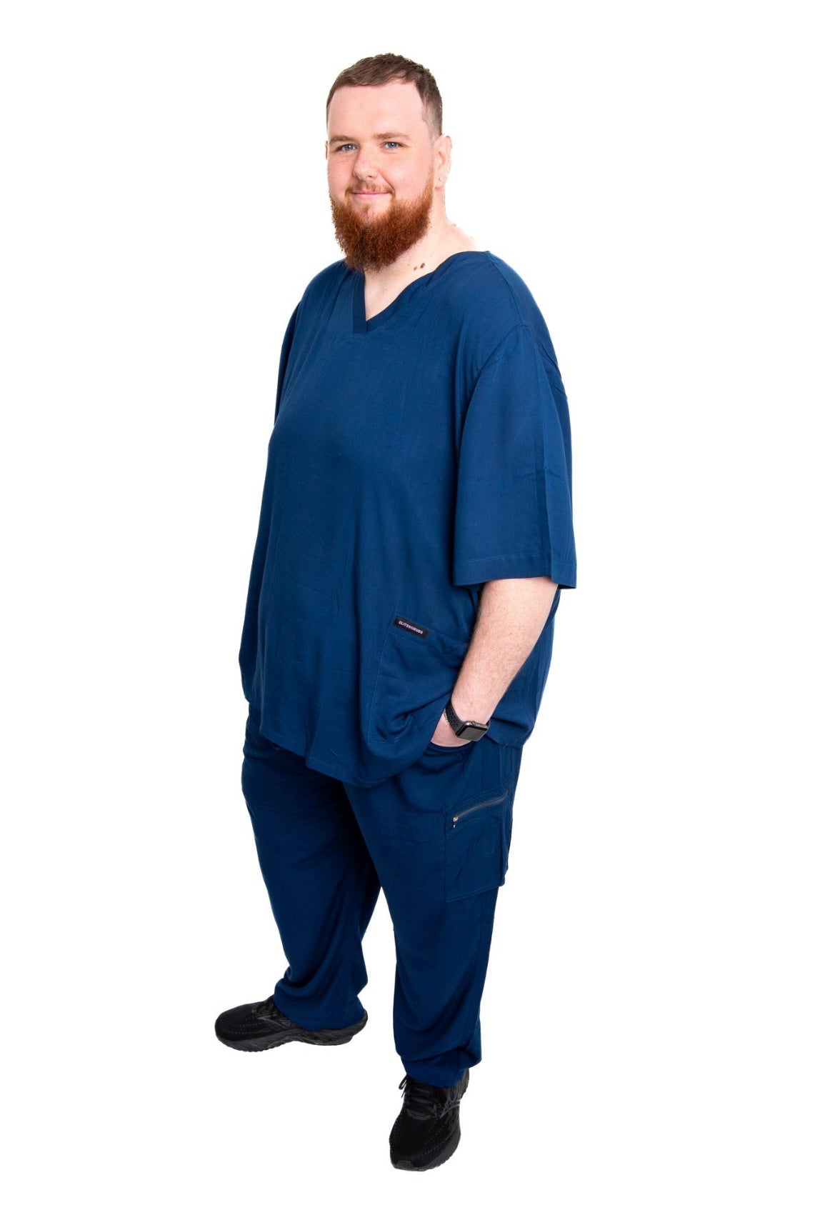 Elitescrubs Unisex Top Navy