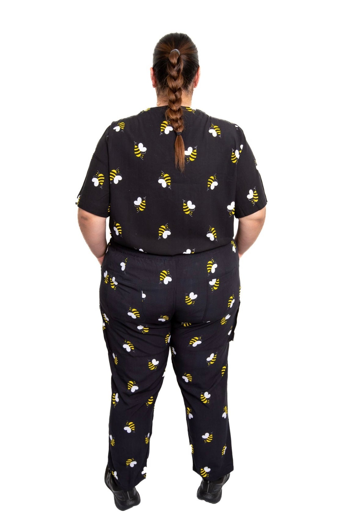 Elitescrubs Unisex Pants Bee Print
